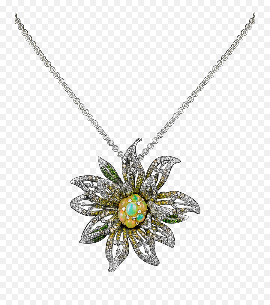 Necklace Edelweiss - Solid Emoji,Necklace For Emotions