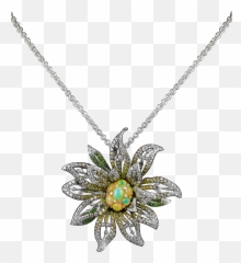 Necklace Edelweiss - Solid Emoji,Necklace For Emotions