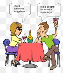 Stressed Out Blame Your Amygdalae - Restaurant Dining Funny Emoji,Stress And Emotions Pun