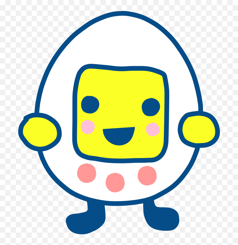 Egg Shaped Tamagotchi - Tamagotchi Png Emoji,Toot Off Of The Emoji Movie