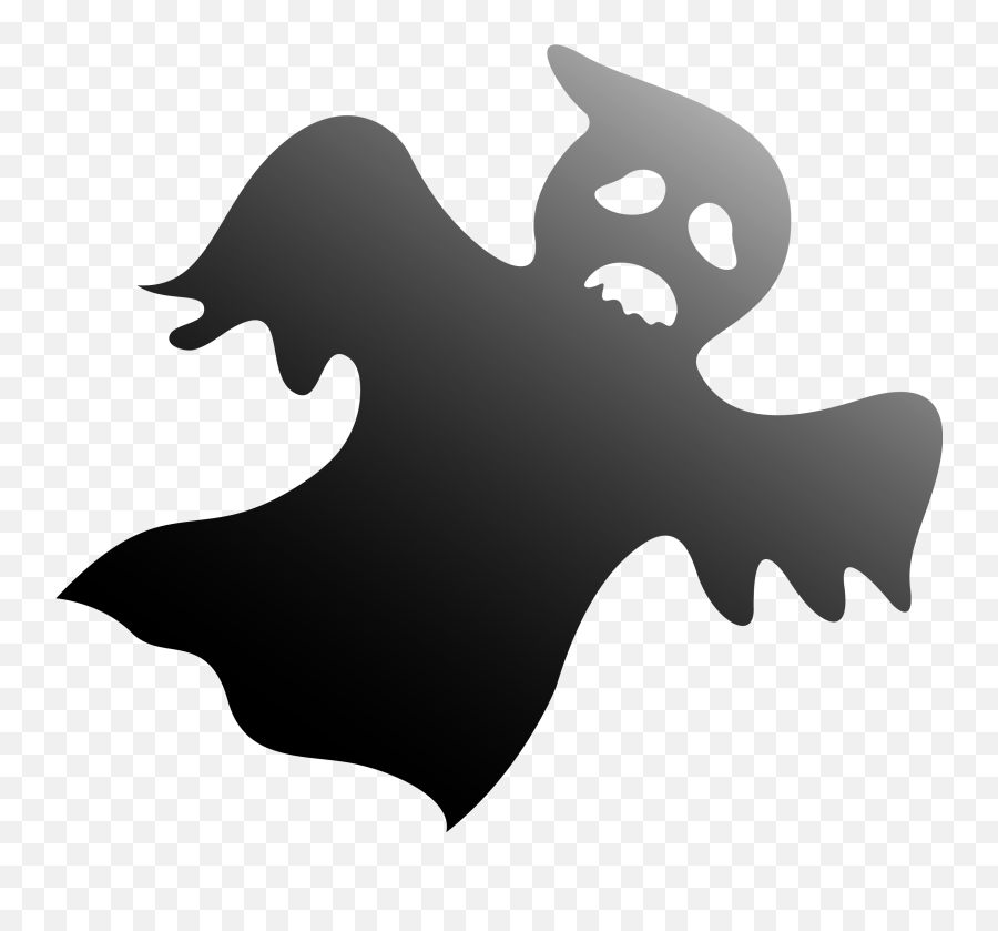 Ghost Black Horror - Black Horror Ghost Png Download 2501 Silhouette Of A Ghost Emoji,Bbcode Ghost Emoji
