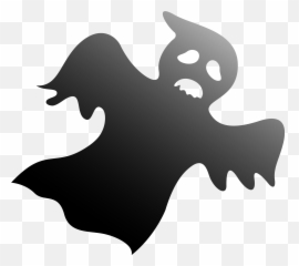 Ghost Black Horror - Black Horror Ghost Png Download 2501 Silhouette Of A Ghost Emoji,Bbcode Ghost Emoji