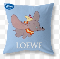 Disney Dumbo Decorative Pillow Blue - Decorative Emoji,Emoticon Character Plush Accent Pillow