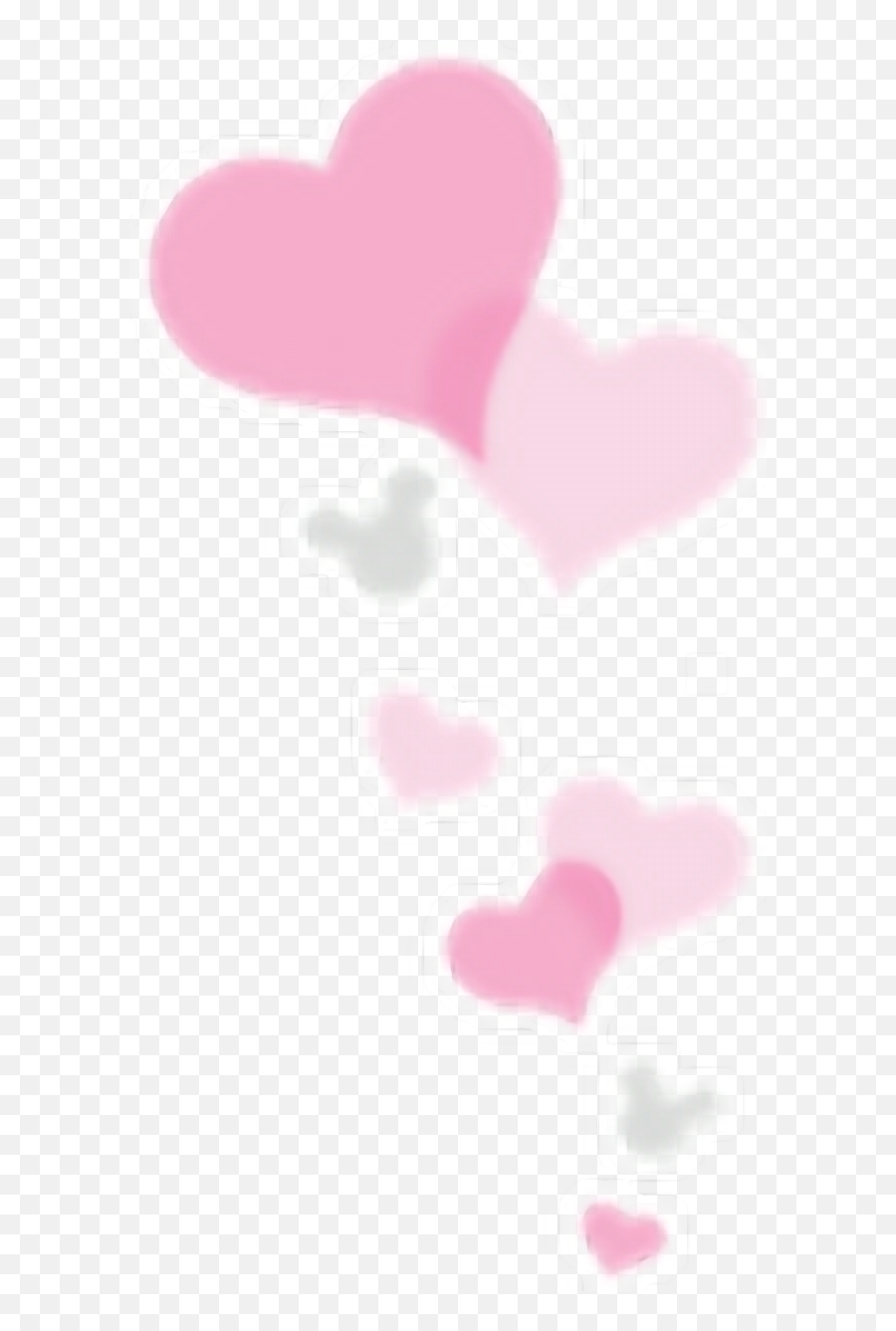 Love Heart Pink Mickey Mouse Sticker By V R I L L Y - Girly Emoji,Pink Mouse Emojis