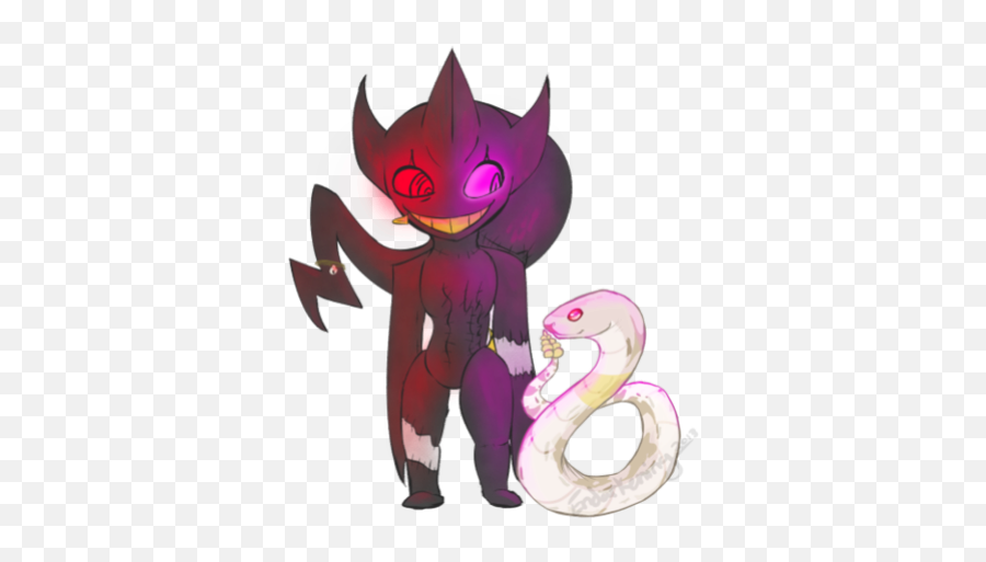 Sandra The Ekans Ace - Demon Emoji,Bitter Emotion Animal Pictures