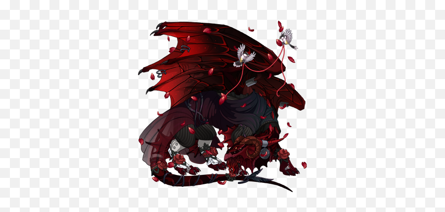 Interact Singlesu0027 Night Dragon Share Flight Rising - Male Guardian Dragon Flight Rising Emoji,Pray Emoji Png Drake