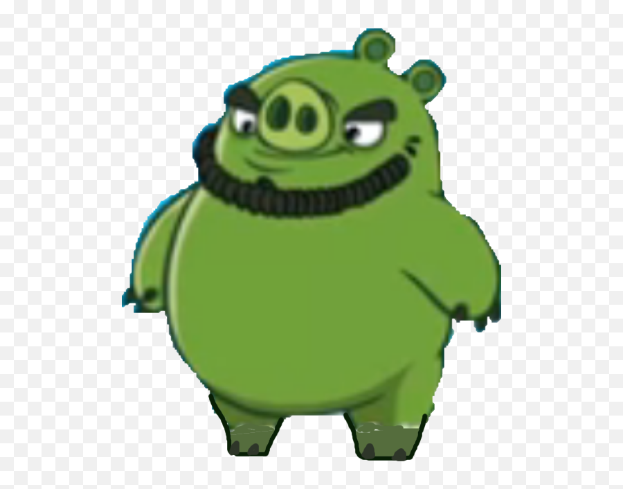 Leonard Angry Birds Wiki Fandom - Pig From Angry Birds With Beard Emoji,Vixx Emoticon Symbols 'l'