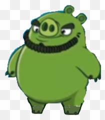 Leonard Angry Birds Wiki Fandom - Pig From Angry Birds With Beard Emoji,Vixx Emoticon Symbols 'l'