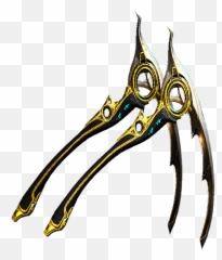 Fortuna Such A - Dual Kamas Prime Emoji,Warframe Handshake Emoticon