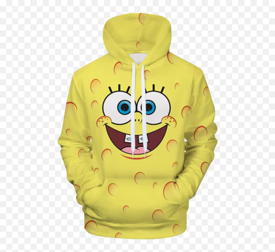 Spongebob Squarepants - 3d Hoodie By Wwwwesellanythingco Spongebob Squarepants Hoodie Emoji,Halloween Emoji Sweatshirt
