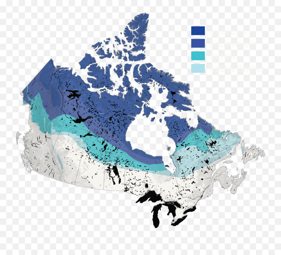 Canadas Permafrost Is Turning To Mud - Climate Emoji,Temperature Maps For Each Emotion