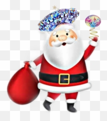 Christmas Santa Santaclause Emoji,Happy Christmas Eve Emoji