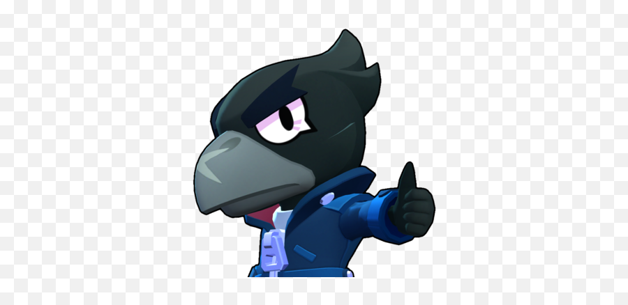 Crow - Crow Brawl Stars Png Emoji,Graveyard Shift Emojis