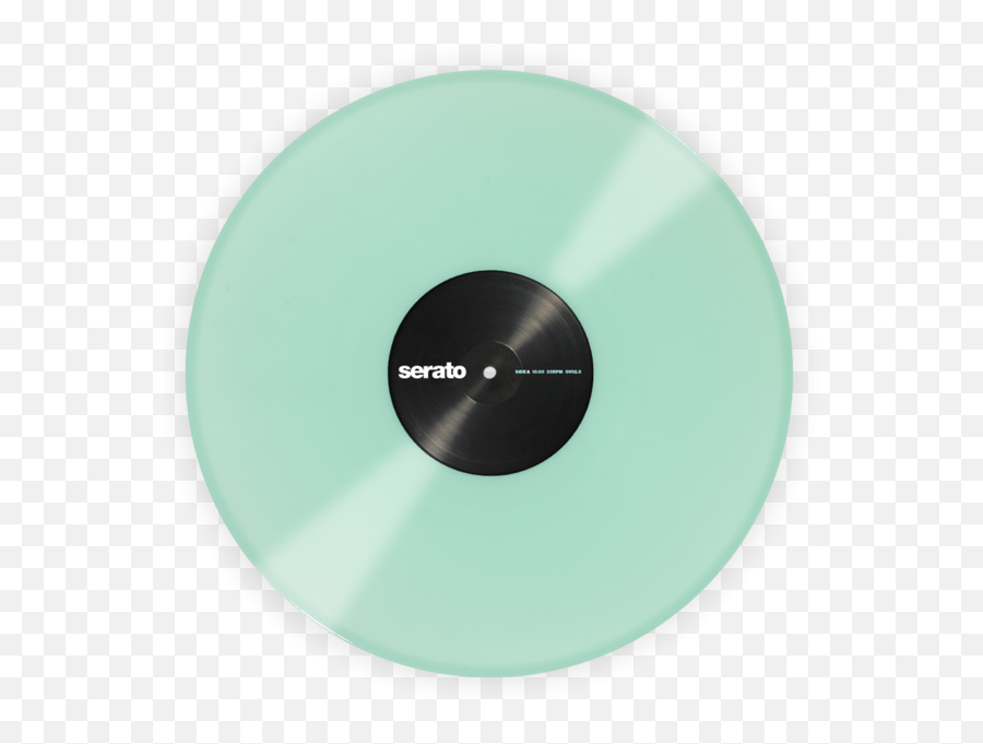 Serato Control Glow In The Dark - Serato Vinyl Png Emoji,Glow In The Dark Products Emojis