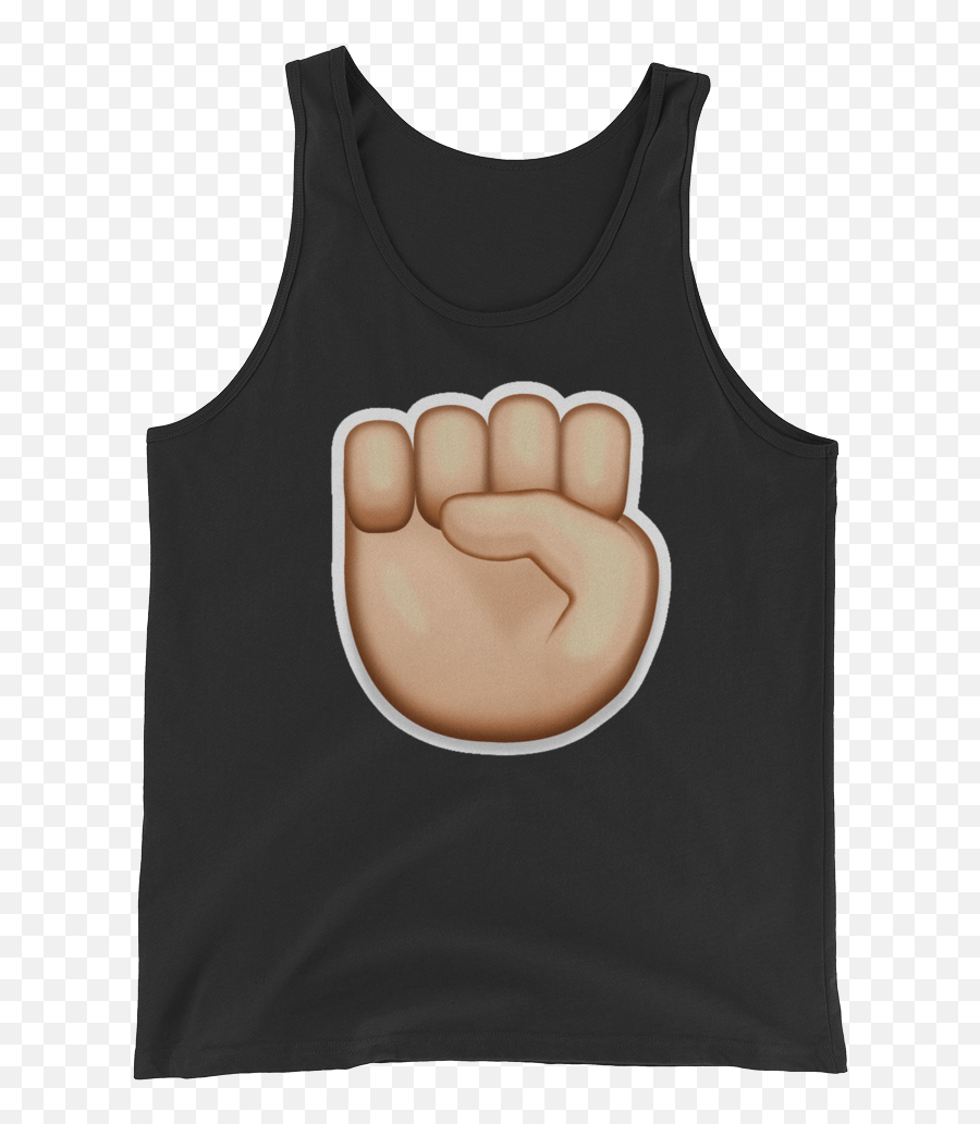 Emoji Tank Top - Fist,Emoji Shirt For Men
