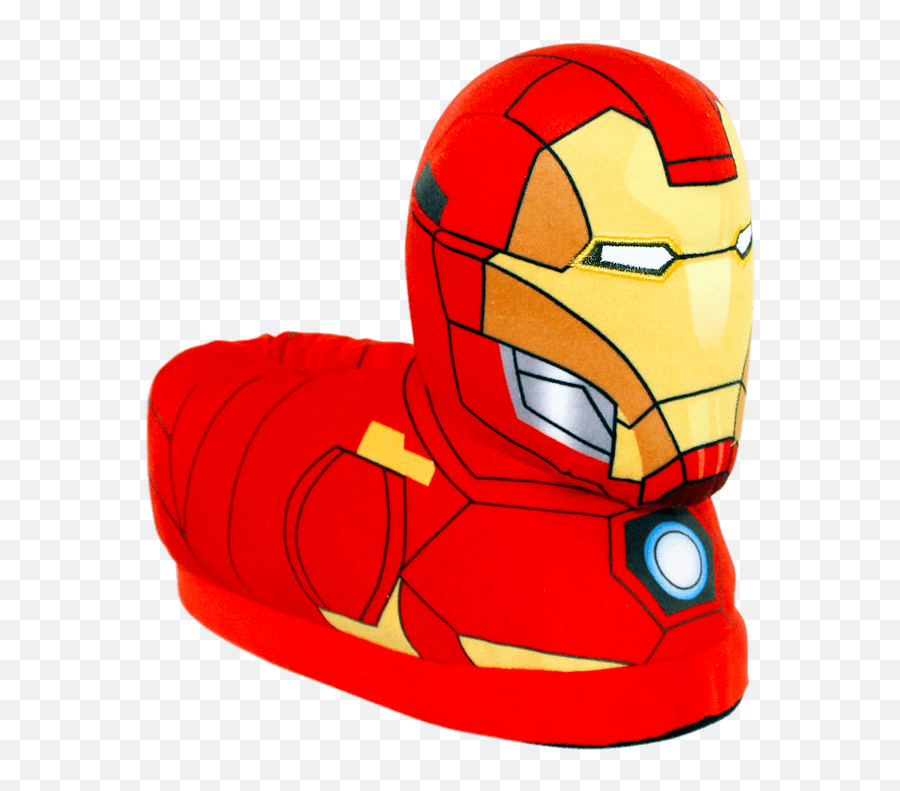 Happyfeet Marvel Slippers - Iron Man Small Emoji,Android Apple Microsoft Emojis Hamburger
