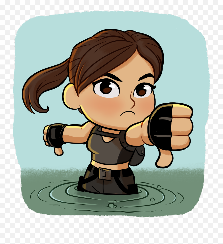 Maxraider Tomb Raider Emoji Sticker Pack,Cute Fist Emoji