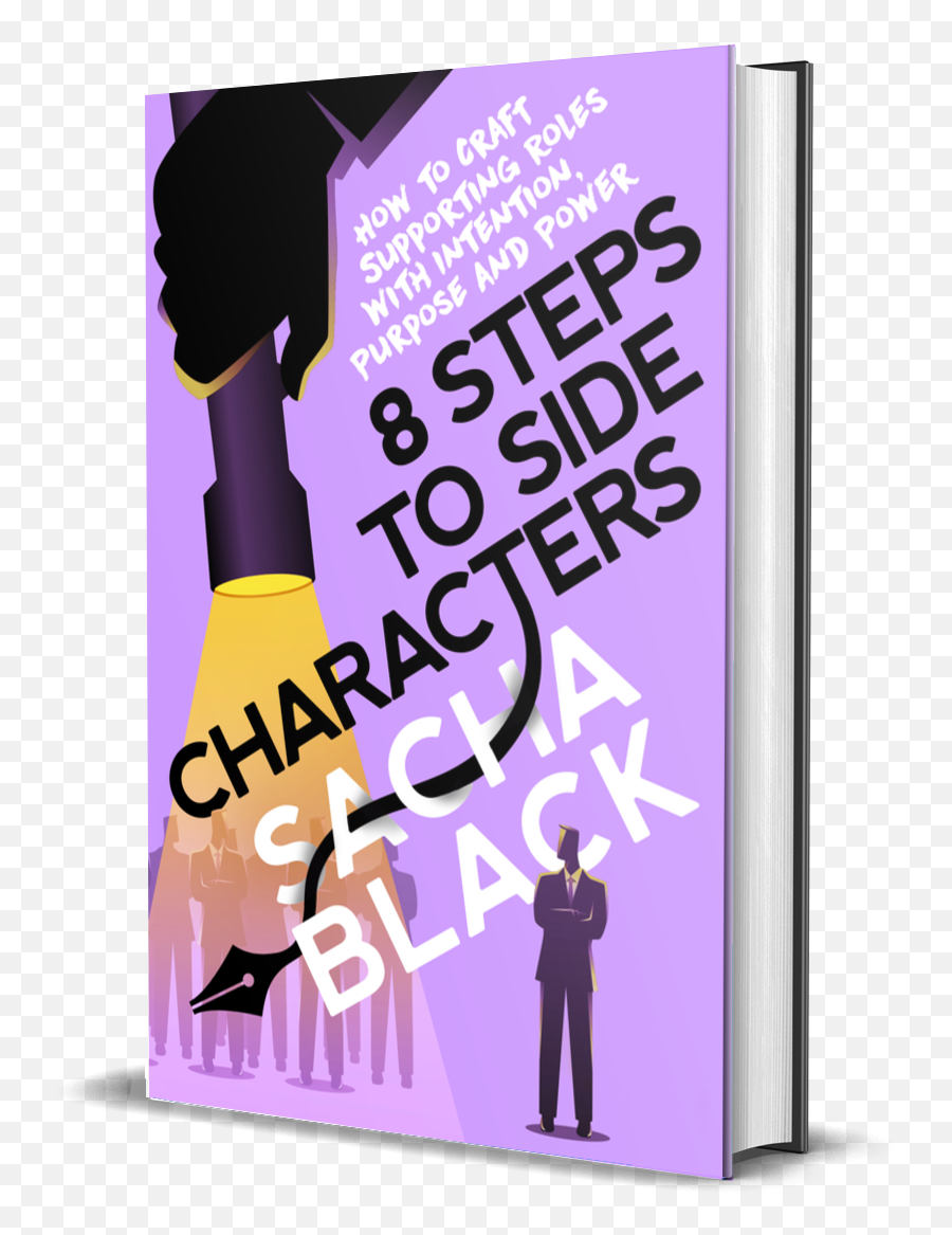 8 Steps To Side Characters By Sachablack Bookreview Emoji,Side Ways Smiley Face Emoticon Image