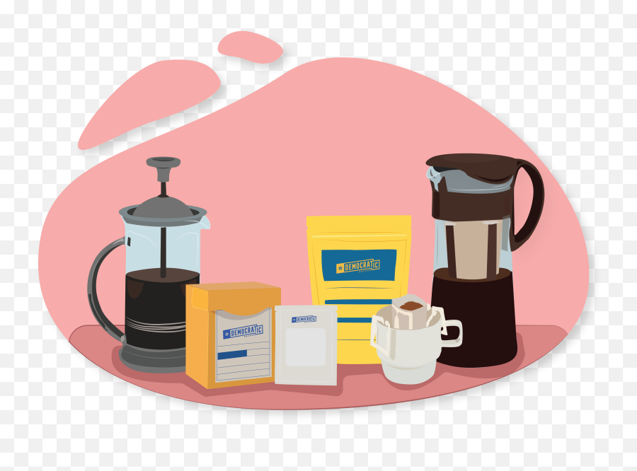 Democratic Coffee - Upgrade Your Coffee Experience Emoji,Coffee Fanatic Emoji