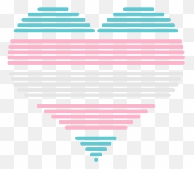 Pride Flag Hearts Chest Logo T Shirt Quirk - Essential Emoji,Trans Flag Emoji