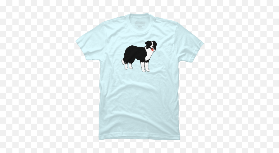 Shop Lyovajanu0027s Design By Humans Collective Store - Short Sleeve Emoji,Border Collie Emoji