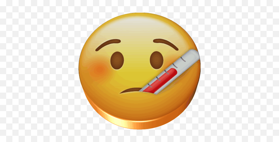 Emoji Yellow Gif - Emoji Yellow Sad Discover U0026 Share Gifs Transparent Sick Emoji Gif,Think Emoji Gif