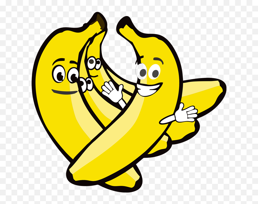 Banana Clipart 8 Clipartcow - Bunch Of Bananas Cartoon Emoji,Banana Emoji