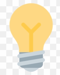 Incandescent Light Bulb Emoji Led Lamp - Light Bulb Emoji Animation,Emoji Led Lights