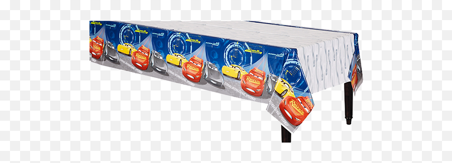 Cars 3 Plastic Table Cloth - Cars 3 Table Cover Emoji,Emoji Plastic Table Cover