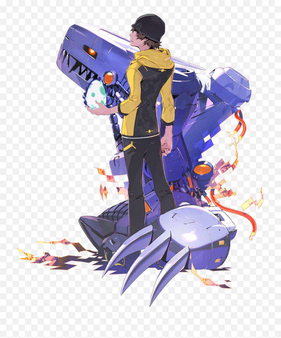 Digimon World Next Order Coming To Japanese Playstation - Digimon World Next Order Characters Emoji,Hiro Emoticon