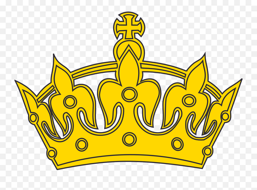 Crown Symbol Design - Corona Keep Calm Vector Emoji,Princess Crown Emoticon