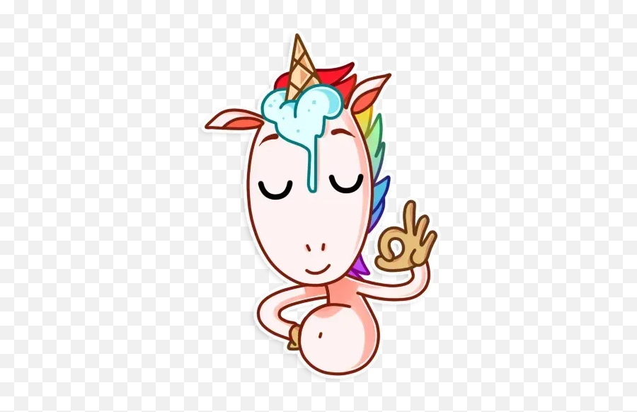 Unicornio Whatsapp Stickers - Stickers Cloud Fictional Character Emoji,Emoticon Unicornio Whatsapp