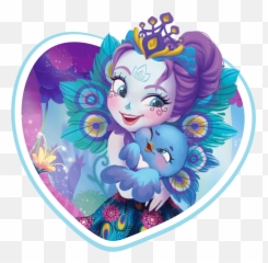 Pin - Enchantimals Patter Peacock And Flap Emoji,Peacock Emoji