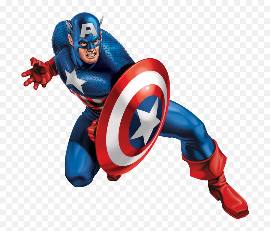 Download America Superhero Marvel Comics Sticker Iron - Topper Happy Birthday Captain America Emoji,Emoticons Fundo Transparente