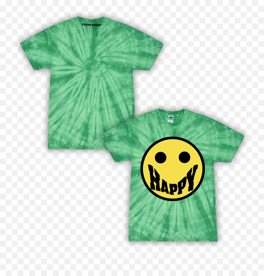 New Stuff - Colortone 1000 Tie Dye Spider Green Emoji,En Garde Emoticon