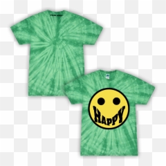New Stuff - Colortone 1000 Tie Dye Spider Green Emoji,En Garde Emoticon