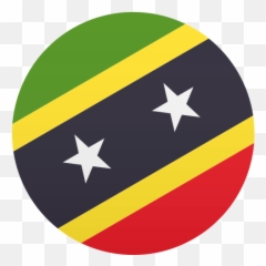 Emoji Bandeira Saint Kitts E Nevis A Copiar E Colar - Vertical,E Emoji