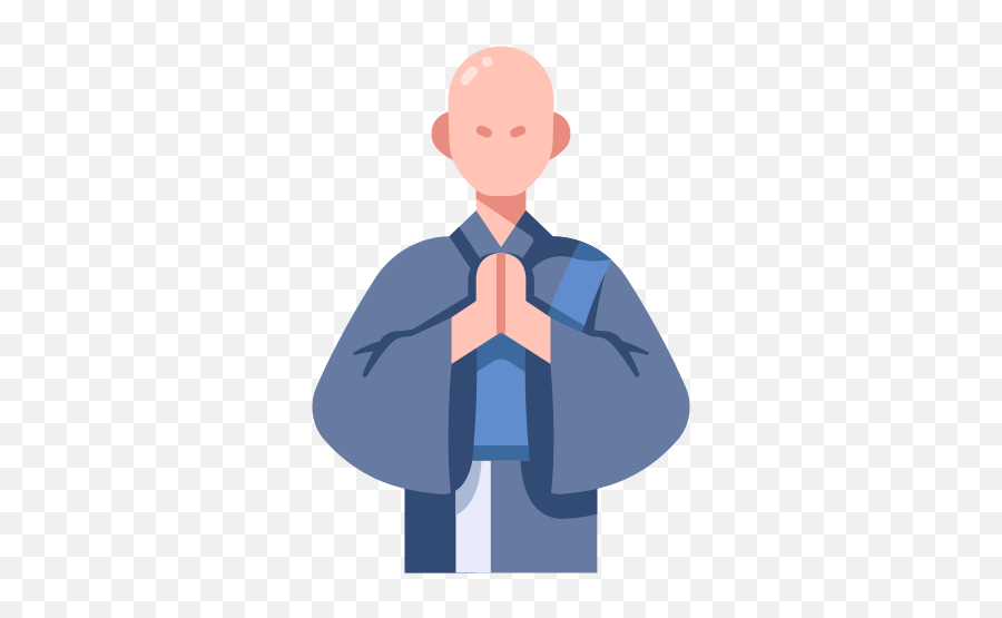 Japan Monk Asia Religion Zen - Religion Emoji,Emoticons Whatsapp Zen