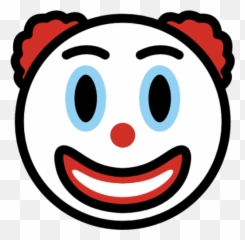 Clown Emoji,Clown Emojis Transparent
