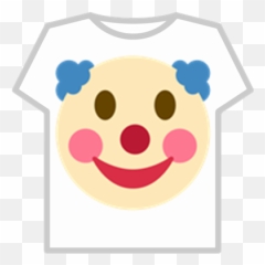 Clown Emoji Shirt Off Free Shipping - Transparent Clown Emoji,Emoji Roblox Shirt