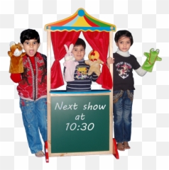 Wooden Toys - Little Genius Toys Pvt Ltd Story Telling Puppet Emoji,Emotions Hand Puppets