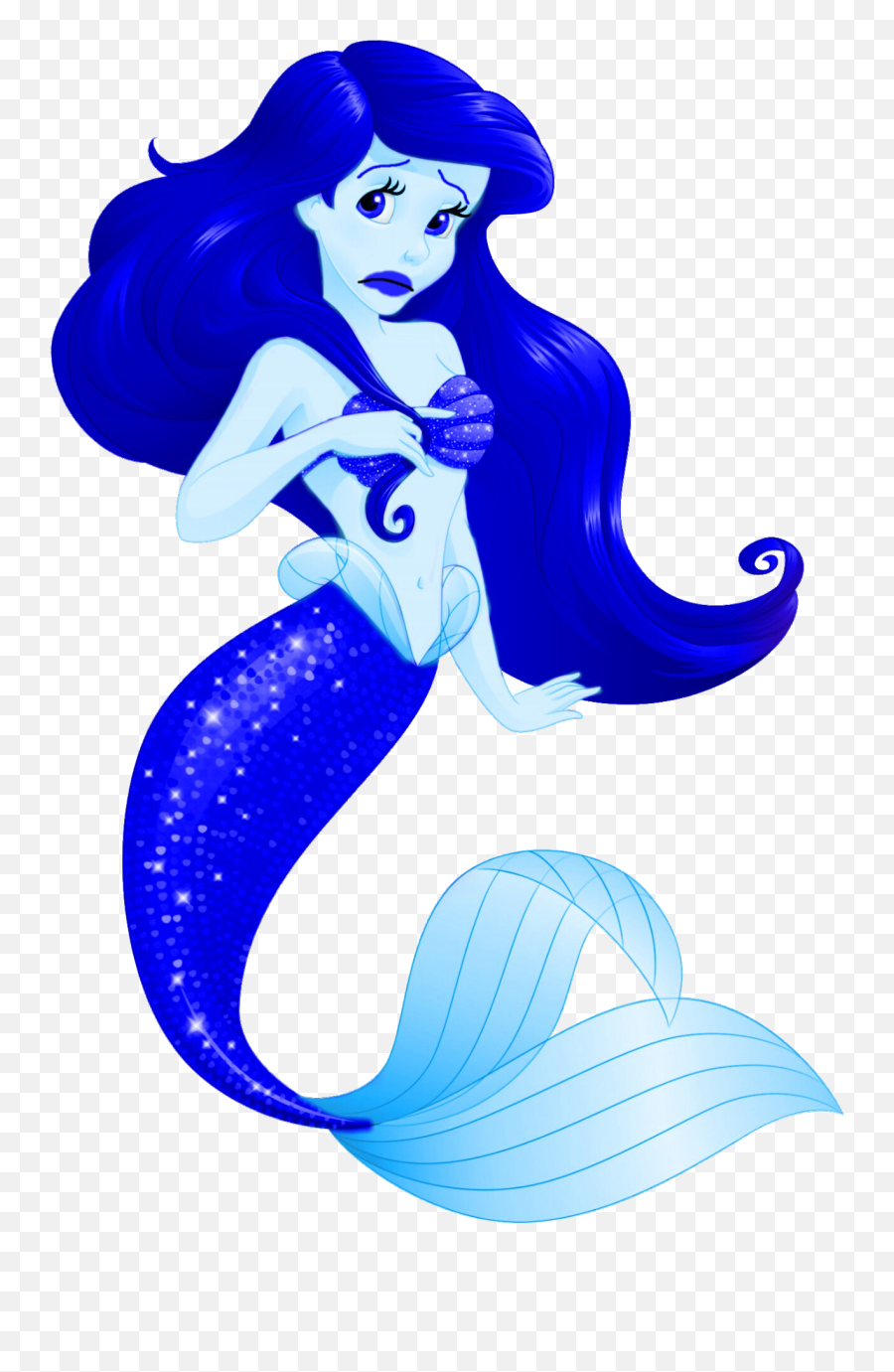 Sadness Ariel Spoof Wiki Fandom - Disney Ariel Disney Princess Emoji,Emotion Movie
