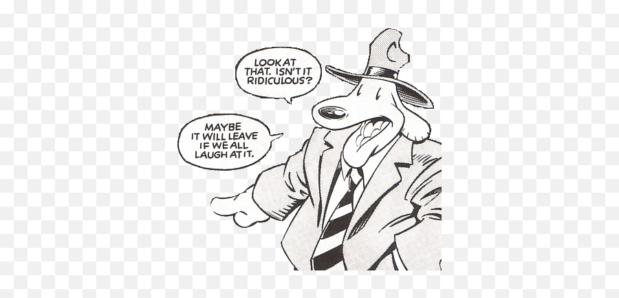 Tg - Traditional Games Thread 61335252 Look At Him And Laugh Sam And Max Emoji,Cyberman Emotion Inhibitor