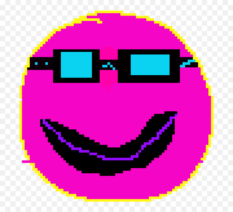 Pixel Art Gallery - Happy Emoji,Emoticon Gallery