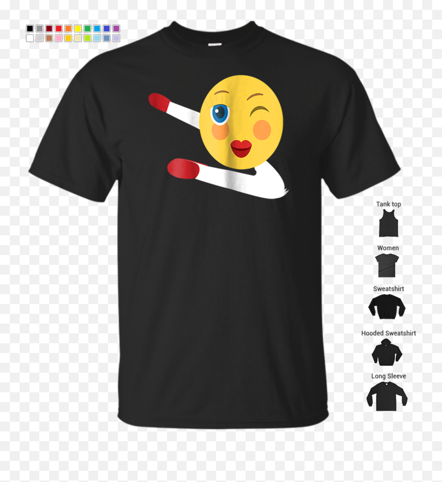 Funny Dabbing Emoji Shirt - Women Dab Emoji Tshirt Barkintaz,Emojis Dab Png
