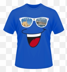 T - Shirt Welcome To Salento Emoji,Emoticon Occhiali Da Sole