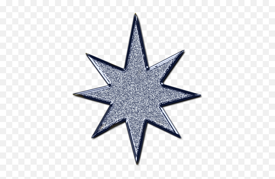 Silver Glitter Star Clipart 2 By Stephanie - Glitter Clipart Emoji,Emoji Glittering