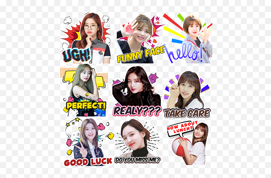 Chat Sticker Wa Twice Kpop Wastickerapps Apk 10 - Download Emoji,Bts Facebook Messenger Emojis