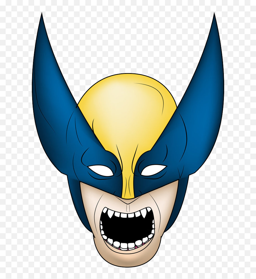Wolverine Mask Png Emoji,Emoji Mask Png