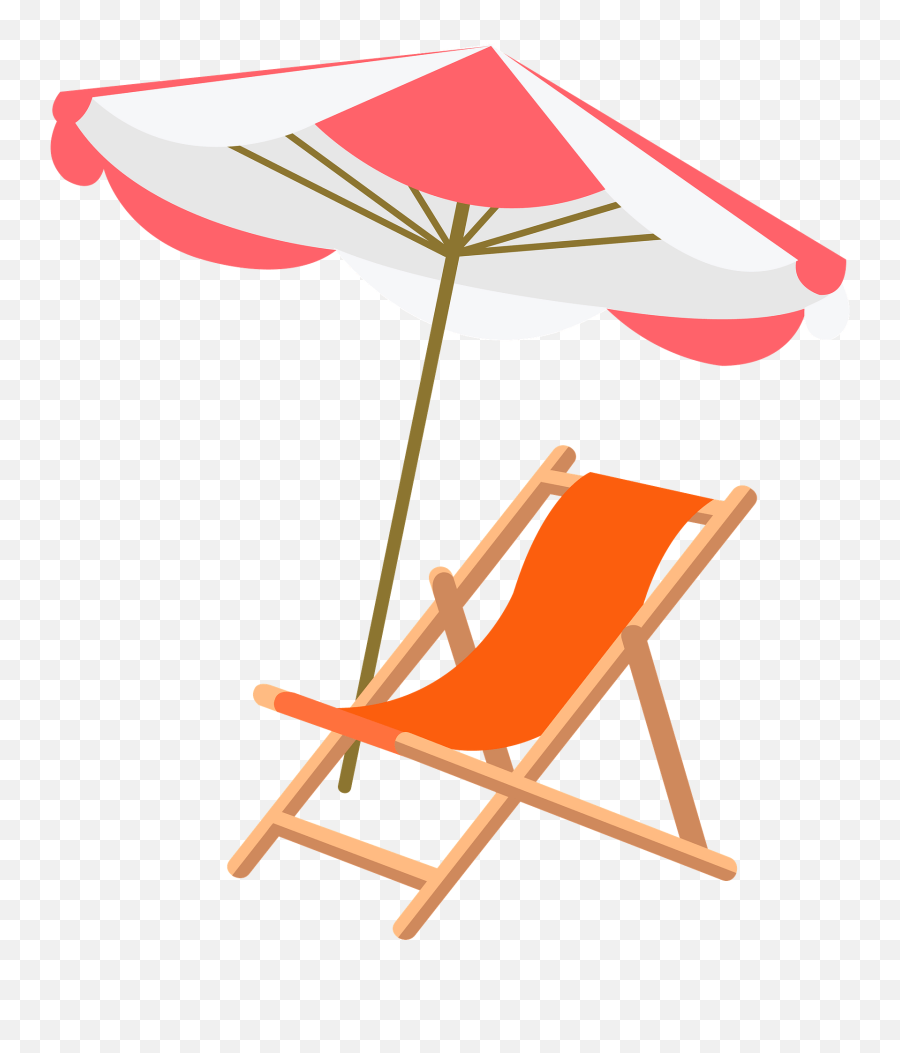 Beach Chair And Umbrella Clipart Free Download Transparent Emoji,Seagll Emoji
